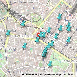Mappa Piazzale Principessa Clotilde, 20124 Milano MI, Italia (0.5365)