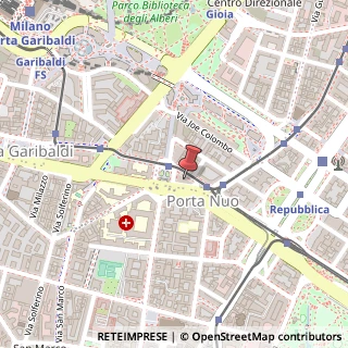 Mappa Piazzale Principessa Clotilde, 8, 20121 Milano, Milano (Lombardia)