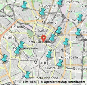 Mappa Piazzale Principessa Clotilde, 20124 Milano MI, Italia (2.83438)