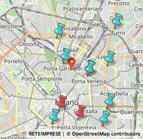 Mappa Piazzale Principessa Clotilde, 20124 Milano MI, Italia (2.18727)