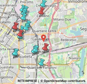 Mappa , 20134 Milano MI, Italia (2.2945)