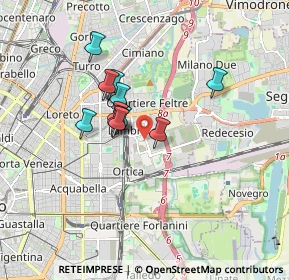 Mappa , 20134 Milano MI, Italia (1.27273)