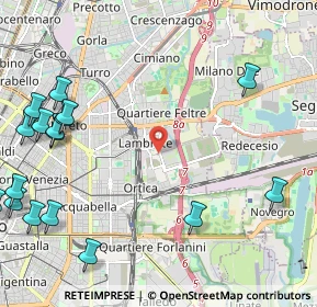 Mappa , 20134 Milano MI, Italia (3.11706)