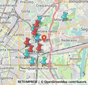 Mappa , 20134 Milano MI, Italia (1.65154)