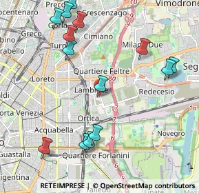 Mappa , 20134 Milano MI, Italia (2.42786)