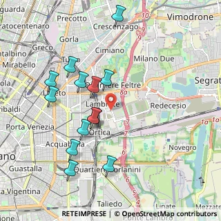 Mappa , 20134 Milano MI, Italia (1.96615)