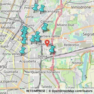 Mappa , 20134 Milano MI, Italia (1.87357)