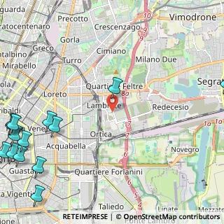 Mappa , 20134 Milano MI, Italia (3.70929)