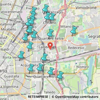 Mappa , 20134 Milano MI, Italia (2.3535)