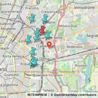 Mappa , 20134 Milano MI, Italia (1.81083)
