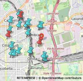 Mappa , 20134 Milano MI, Italia (1.1595)