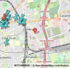 Mappa , 20134 Milano MI, Italia (1.6525)