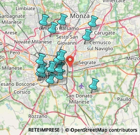 Mappa , 20134 Milano MI, Italia (6.27556)