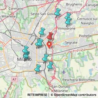 Mappa , 20134 Milano MI, Italia (3.80538)