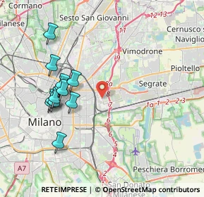 Mappa , 20134 Milano MI, Italia (3.91417)