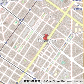 Mappa Corso Buenos Aires, 39, 20124 Milano, Milano (Lombardia)