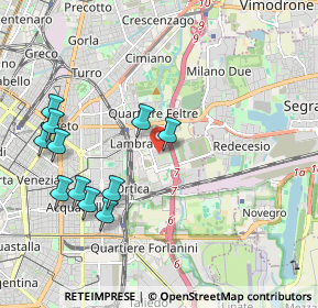 Mappa Via Caduti di Marcinelle, 20134 Milano MI, Italia (2.17818)