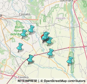 Mappa Corso Umberto I, 13040 Buronzo VC, Italia (5.81091)