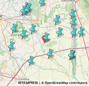 Mappa Corso Umberto I, 13040 Buronzo VC, Italia (9.676)