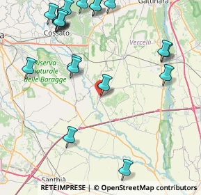 Mappa Corso Umberto I, 13040 Buronzo VC, Italia (10.7885)