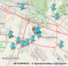 Mappa Via del Canneto, 25010 Borgosatollo BS, Italia (4.30786)