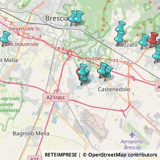 Mappa Via del Canneto, 25010 Borgosatollo BS, Italia (5.8135)