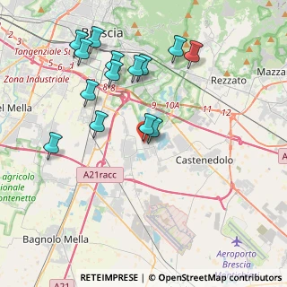 Mappa Via del Canneto, 25010 Borgosatollo BS, Italia (4.11929)