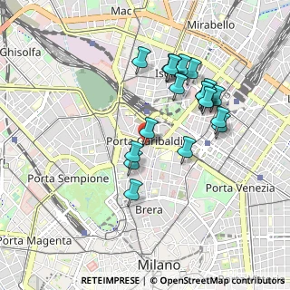 Mappa Piazza Venticinque Aprile, 20121 Milano MI, Italia (0.87)