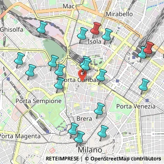 Mappa Piazza Venticinque Aprile, 20121 Milano MI, Italia (1.19)