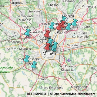 Mappa Corso Giuseppe Garibaldi, 20124 Milano MI, Italia (5.41647)