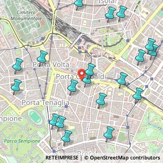 Mappa Piazza Venticinque Aprile, 20121 Milano MI, Italia (0.6735)