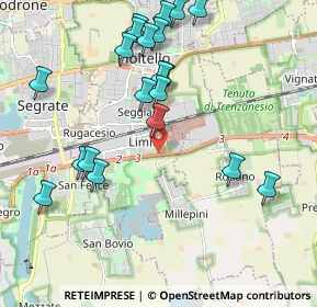 Mappa SP 14, 20096 Pioltello MI, Italia (2.2085)