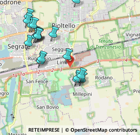 Mappa SP 14, 20096 Pioltello MI, Italia (2.11421)