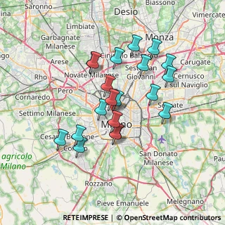 Mappa Via Pontida, 20121 Milano MI, Italia (6.1855)
