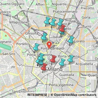 Mappa Via Pontida, 20121 Milano MI, Italia (1.72188)