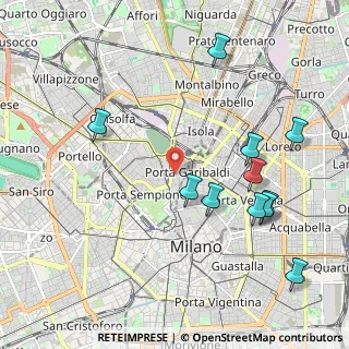 Mappa Via Pontida, 20121 Milano MI, Italia (2.27182)