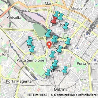 Mappa Via Pontida, 20121 Milano MI, Italia (0.838)