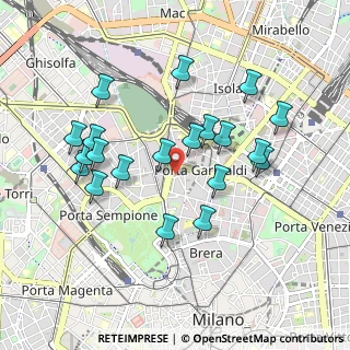 Mappa Via Pontida, 20121 Milano MI, Italia (0.911)