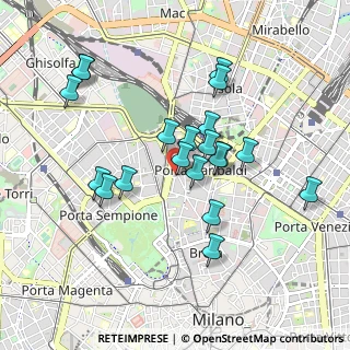 Mappa Via Pontida, 20121 Milano MI, Italia (0.842)