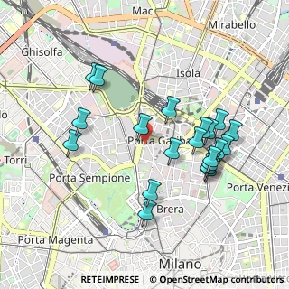 Mappa Via Pontida, 20121 Milano MI, Italia (0.9355)