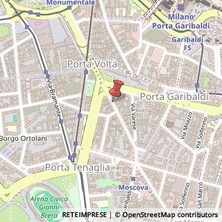 Mappa via Alessandro Volta, 17, 20121 Milano, Milano (Lombardia)