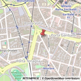 Mappa Via Alessandro Volta, 18, 20121 Milano, Milano (Lombardia)