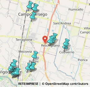 Mappa Strada Regionale, 35011 Campodarsego PD, Italia (2.6885)