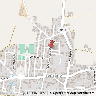 Mappa Via Don G. Pietta, 43, 25030 Trenzano, Brescia (Lombardia)
