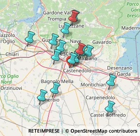 Mappa Via le Ghiselle, 25014 Castenedolo BS, Italia (12.63063)