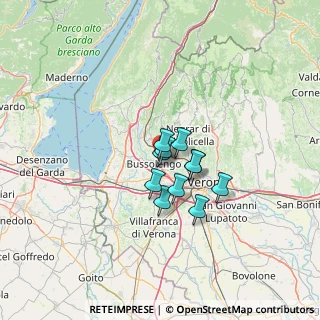 Mappa Via Ponte, 37026 Pescantina VR, Italia (7.80273)