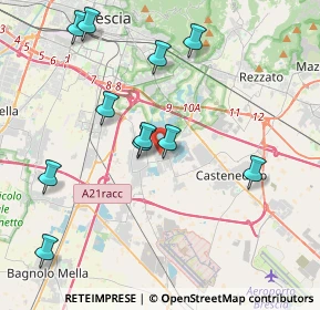 Mappa Borgosatollo, 25010 Zona Artigianale Canneto BS, Italia (4.19818)