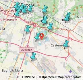 Mappa Via Dottor Raffaele de Troya, 25010 Borgosatollo BS, Italia (4.75412)