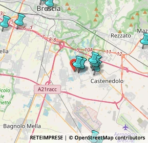 Mappa Via Dottor Raffaele de Troya, 25010 Zona Artigianale Canneto BS, Italia (5.29706)