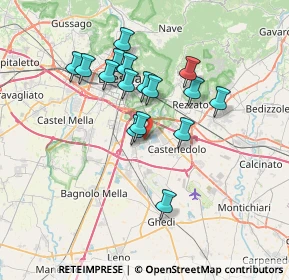 Mappa Borgosatollo, 25010 Zona Artigianale Canneto BS, Italia (6.06063)